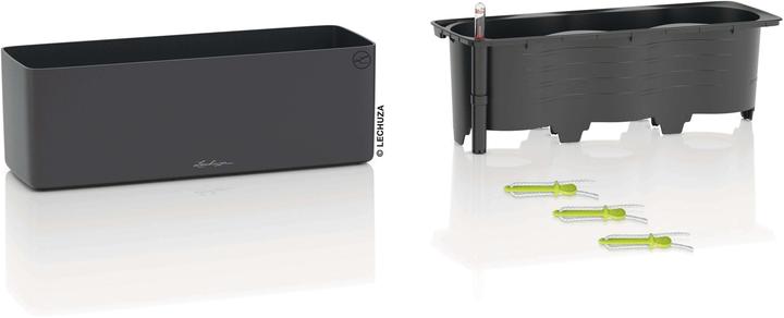 Produktbild Lechuza Bewässerungsset CUBE Triple Basaltgrau matt (40 x 14 x 13.50 cm)