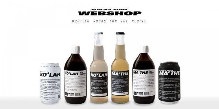 Produktbild Flocka Soda Bio MA'THE Karton (24 x 33 cl)