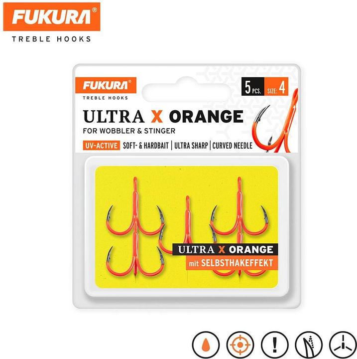 Lieblingsköder Fukura Ultra X Orange Drilling