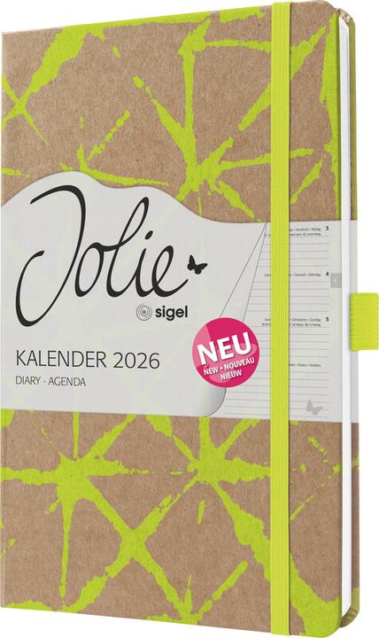 Immagine prodotto Sigel Agenda tascabile Jolie Pure (Tedesco, Francese, Inglese, Olandese)