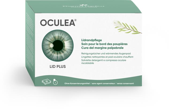 Produktbild Oculea Reinigungstücher + 1 Stück Augenpad (Augenpflege Crème, Tag + Nacht)