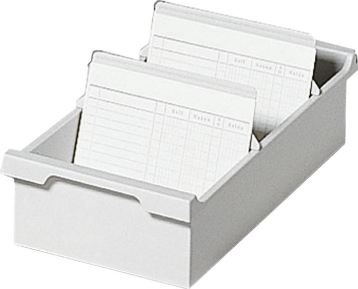 Produktbild Exacompta Karteikasten A4, lichtgrau (A4)