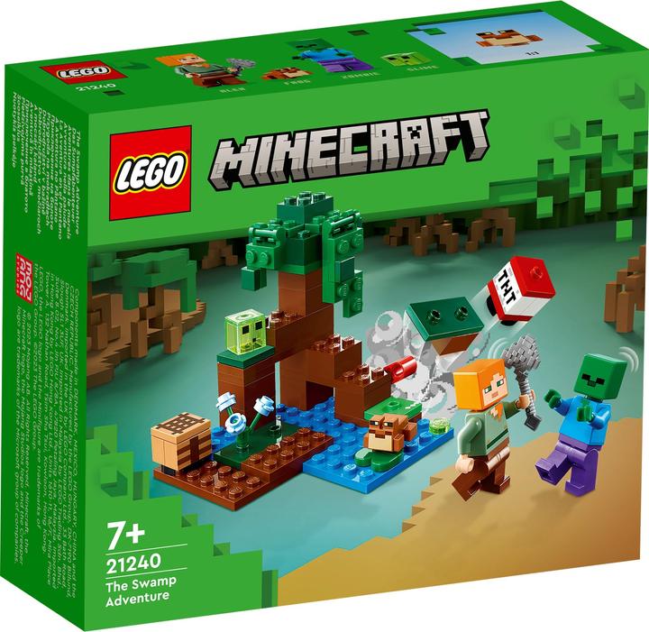 Image du produit LEGO L'aventure des marais (21240, LEGO Minecraft)