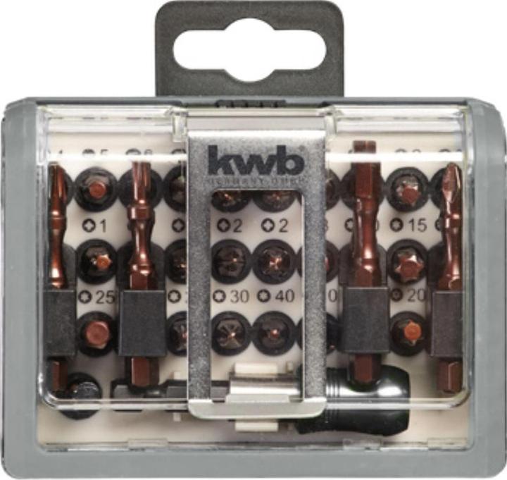 Actual product image kwb TORSION BitBox (Hexagon socket TX)