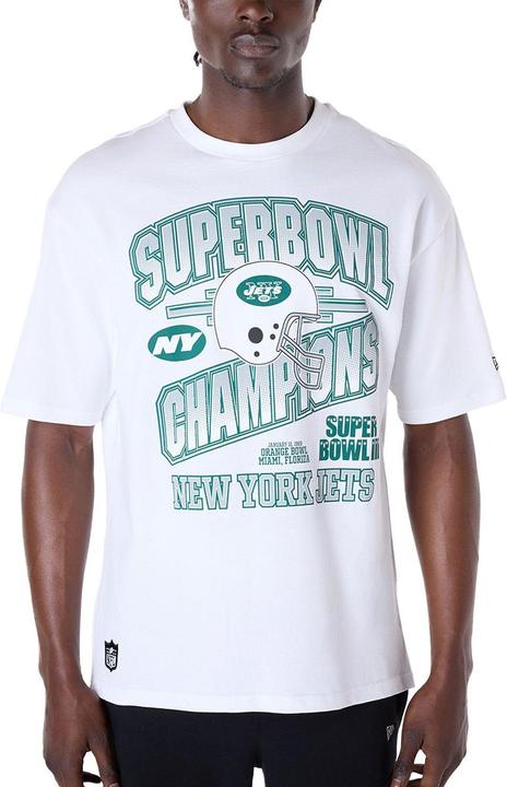 Actual product image New Era NFL Shirt - HELMET New York Jets weiss - L (L)