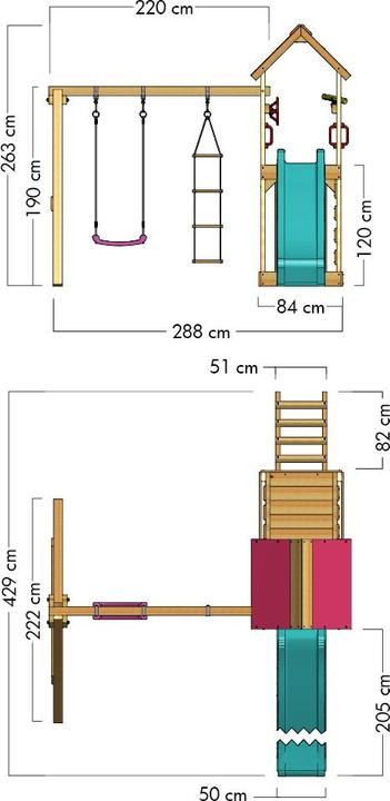 Actual product image Wickey MultiFlyer Türkis