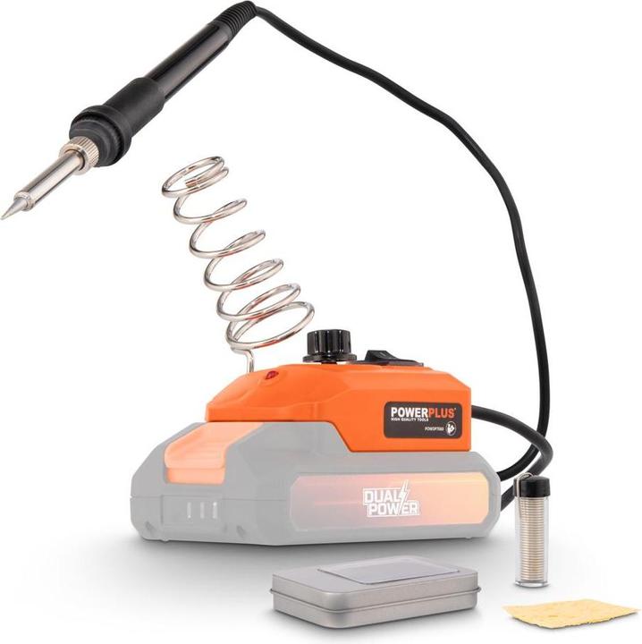 Immagine prodotto Powerplus Saldatore a doppia potenza da 20V - senza batteria e caricabatterie