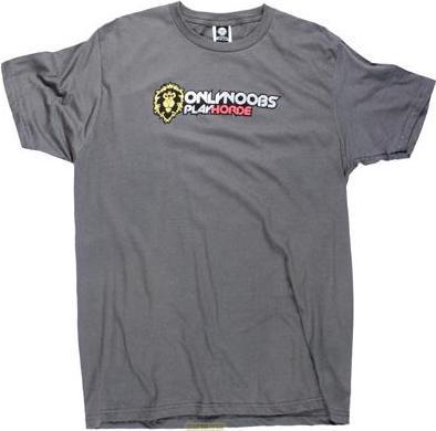Produktbild NoName WORLD OF WARCRAFT - T-Shirt Only noobs play Horde (S) (S)