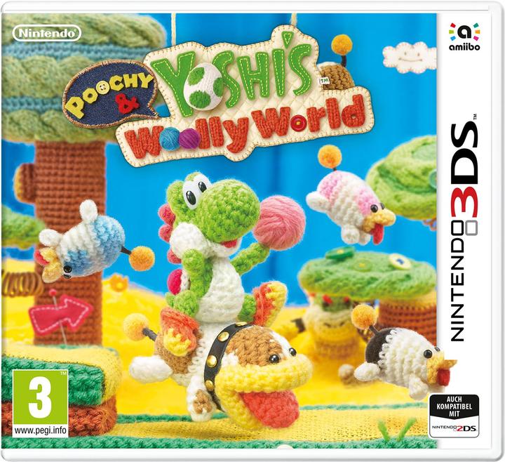 Produktbild Nintendo Poochy & Yoshi's Woolly World (3DS, DE, EN, FR, IT)