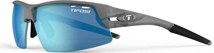 Actual product image Tifosi Crit Sports Glasses-mat Smoke/Blue Polarised