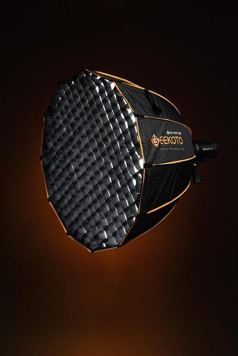 Geekoto Quick-Folding Octagon Softbox 36 Wide For Bowen Mount Light (Soft boxes)