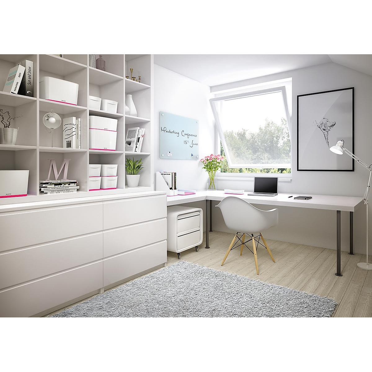 Thumbnail - Leitz, Aufbewahrungsbox, MyBox klein mit Deckel pink (5 l)