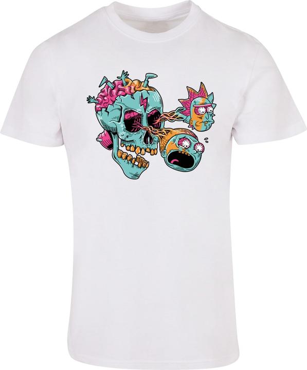 Absolute Cult Rick And Morty - Eyeball Skull Basic T-Shirt - 115077 (XXL)