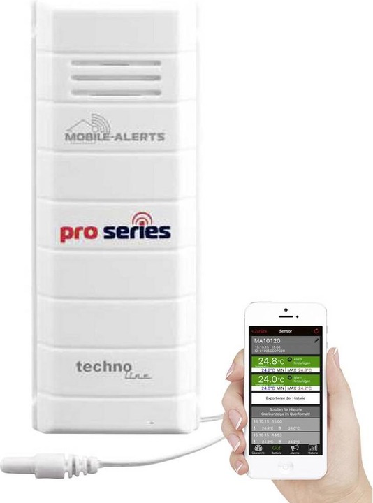 Productafbeelding Technoline Thermosensor Mobiele Waarschuwingen MA