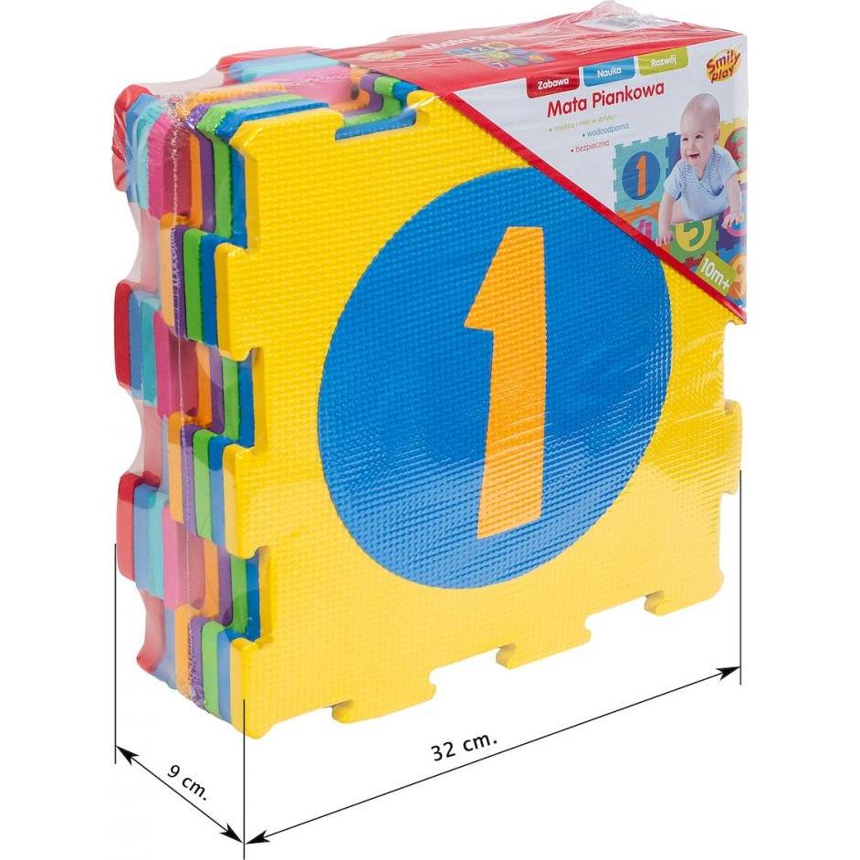 Smily Number Foam Mat (555 Teile)