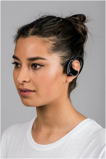 Productafbeelding Lenco BTX 750BK Waterdichte Bluetooth® In Ear Stereo Headset (9 h, Bedraad)