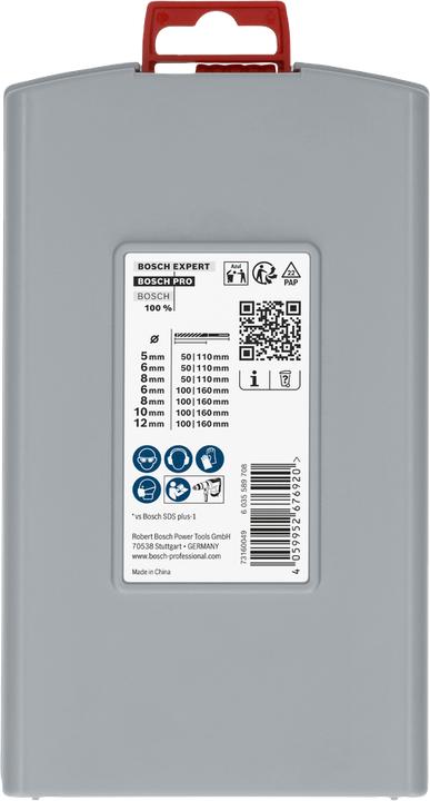 Actual product image Bosch Hausgeräte HammerbohrerPRO SDSplus-5X Set 5-1 2608707246 VE7