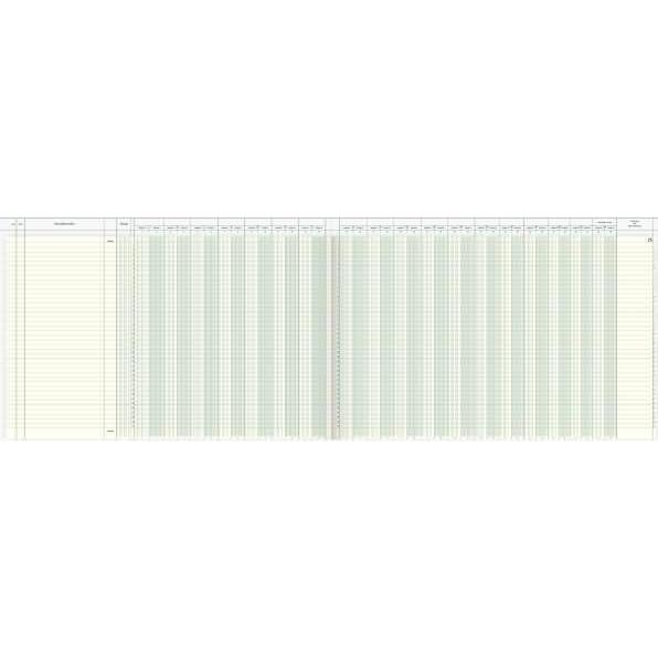 Thumbnail - König & Ebhardt, Formular, Vario Journal 18 Konten 48 Blatt 53x33cm (48 x)
