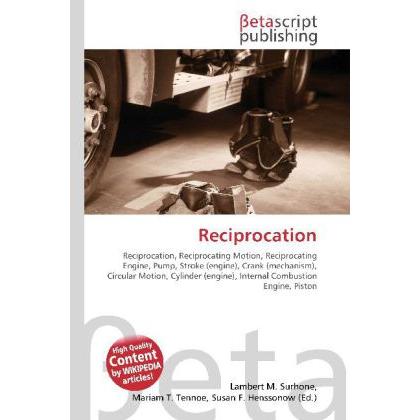 Reciprocation, Fachbücher von Miriam T. Timpledon, Lambert M. Surhone, Susan F. Marseken