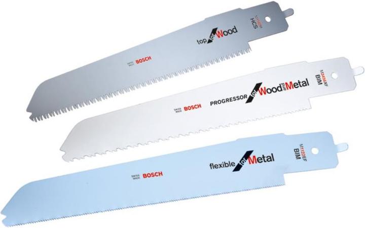 Actual product image Bosch Professional Zubehör Jigsaw blade set for Bosch multi-saw PFZ 500 E, 3 pcs.