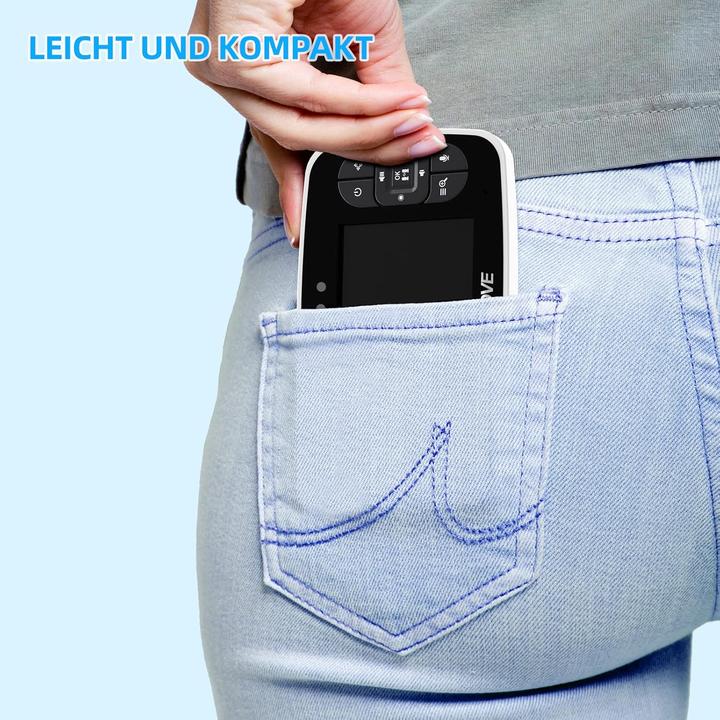 Actual product image Burnnove Video Babyphone mit Kamera und Nachtsicht (Video & Audio, 300 m)