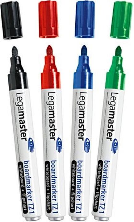 Image du produit Legamaster Marqueurs de cartes (Multicolore, 3 mm, 4 x)