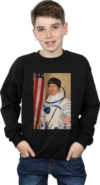 Actual product image Dam Boys Howard Wolowitz Rocket Man Sweatshirt (128)