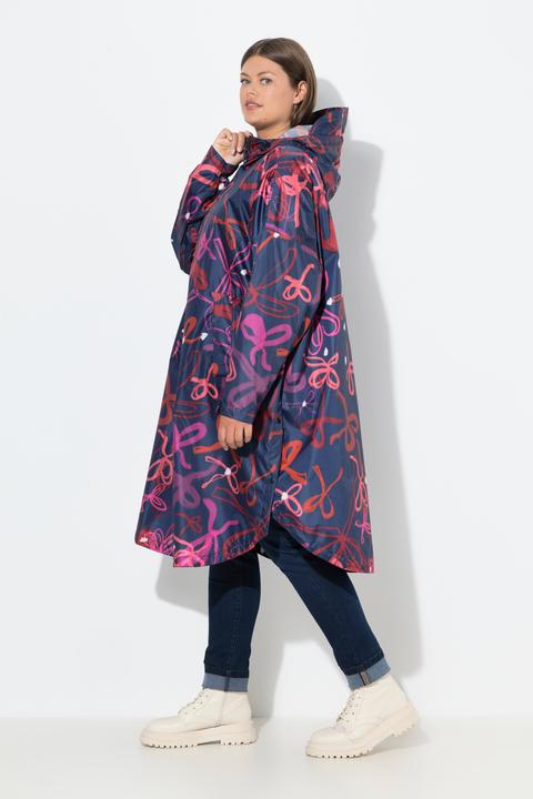 Actual product image Laurasøn Funktions-Regencape, Unisex, Print, Kapuze (One size)