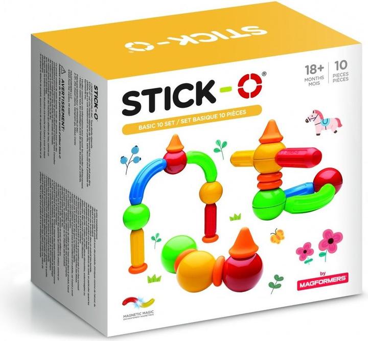 Produktbild Magformers Magnetic blocks Stick-O Basic 10 elements 901001