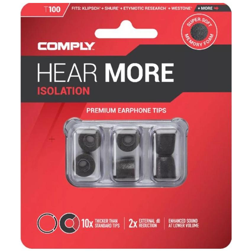 Thumbnail - RØDE Sports Isolation Assorted Earbuds x3, Kopfhörer Ersatzteile, Schwarz