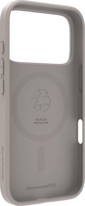 Actual product image dbramante1928 Back Cover Greenland Pro MS iPhone 17 Pro Beige (Apple iPhone 17 Pro)