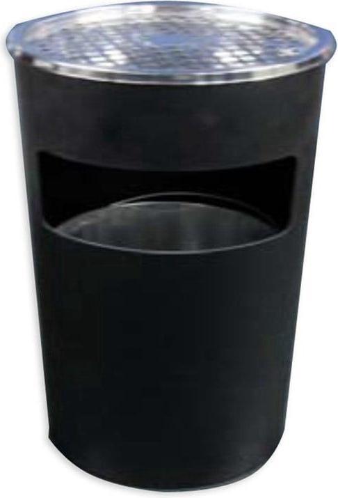 Produktbild Okko ROUND TRASH BIN WITH ASHTRAY T-Y0617M (17 l)