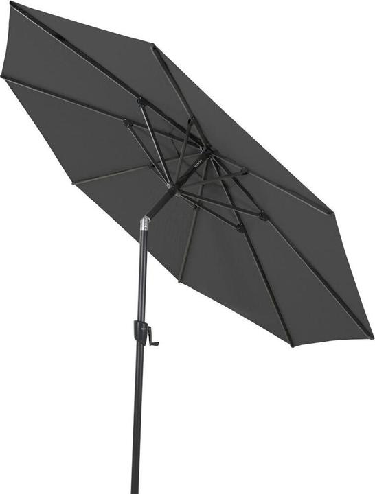 Actual product image Siena Garden Bosco centre pole parasol anthracite/anthracite Ø 300 cm (3 m)