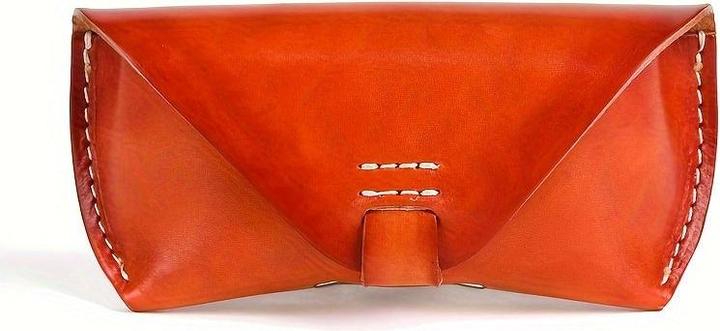 Only-Bags.Store Glasses Bag Vintage Fashion Leather Sunglasses Reading Glasses Box Cover Portable Glasses Case