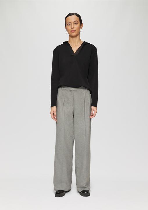 Immagine prodotto S.Oliver Sweatshirt Kapuzenshirt aus Sweat mit Satin-Details (36)