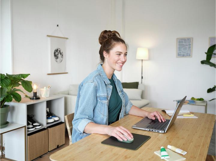 Produktbild Trust Boye Mouse Pad Eco Green (M)