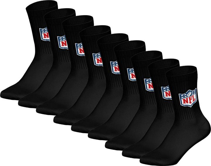Produktbild NFL SHIELD 9Pack Crew Socks (9er Pack, 43 - 46)
