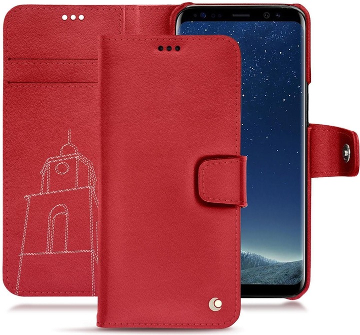 Actual product image Noreve Leather case wallet (Samsung Galaxy S8+)