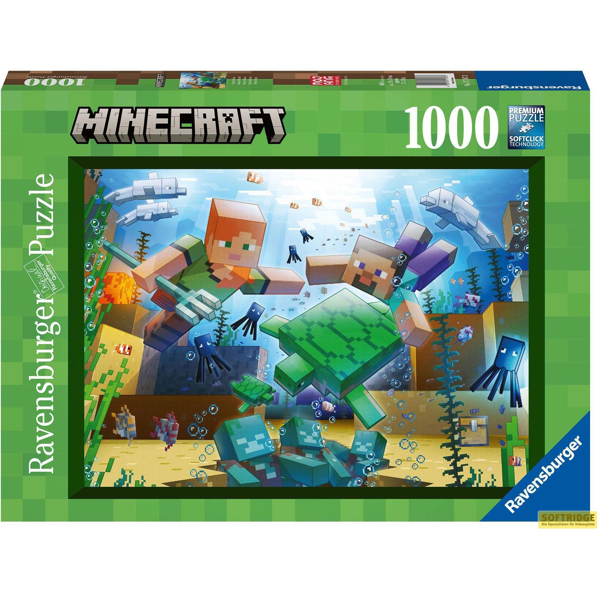 Minecraft Puzzle - Mosaic (1000 Pieces) (PEG7187) (1000 Teile)