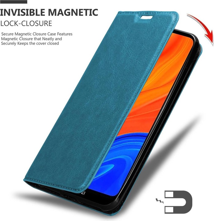 Produktbild Cadorabo Book Invis. Magnet Hülle (Huawei Y6s)