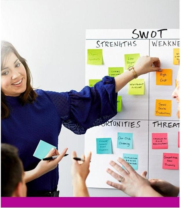 Productafbeelding Post-it Super Sticky Playful (47,6 x 47,6 mm)