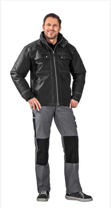 Actual product image Planam Outdoor Raven jacket black grey size XXXL (3XL)