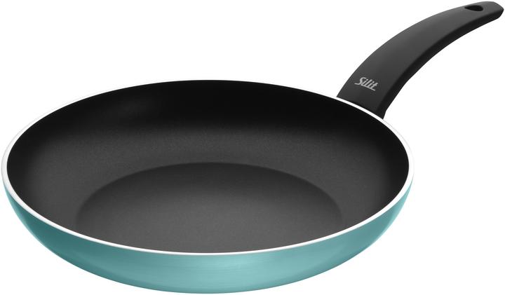 Actual product image Silit Antihaft Pfanne Bratpfanne 28cm Belluna Aluminium beschichtet grün (Frying pan, Aluminium, 28 x 8.20 cm)