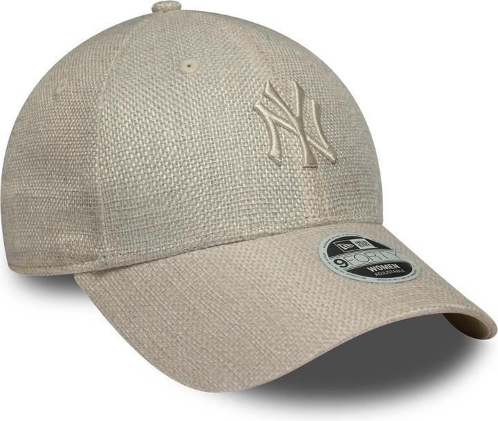 Actual product image New Era 9Forty Damen Cap - Woven New York Yankees Beige