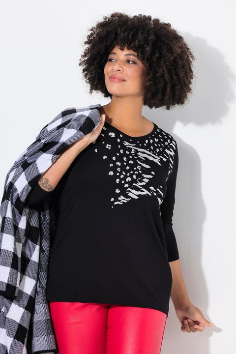 Produktbild Angel of Style T-Shirt, A-Linie, Sterne, 3/4-Ärmel (44)