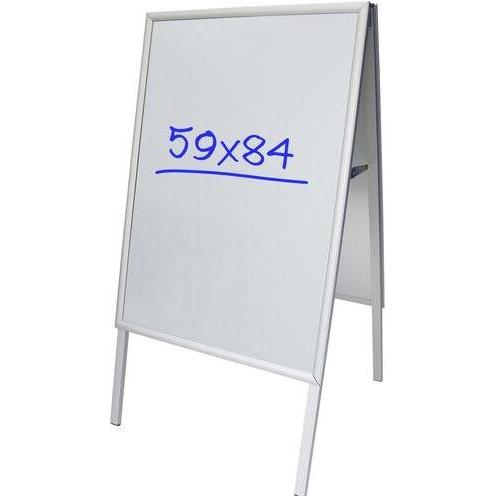 Office Depot, Prospektständer, Kundenstopper A1 Silber (A1)