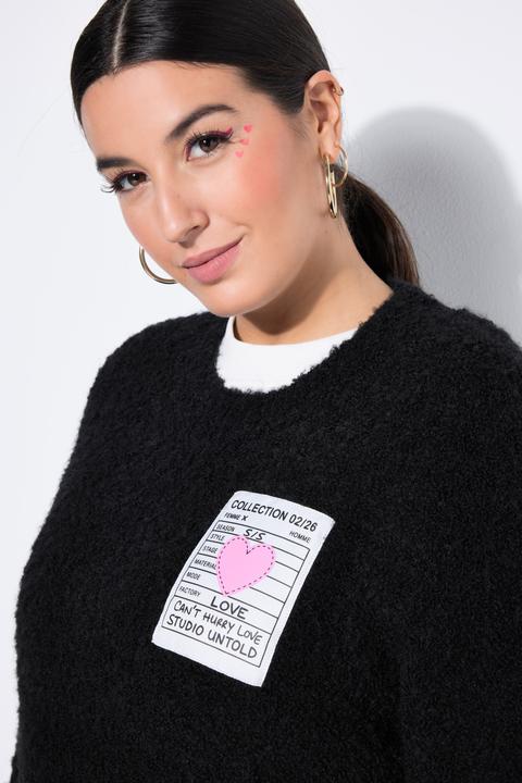 Produktbild Studio Untold Pullover, oversized, Patch, Langarm (46, 48)