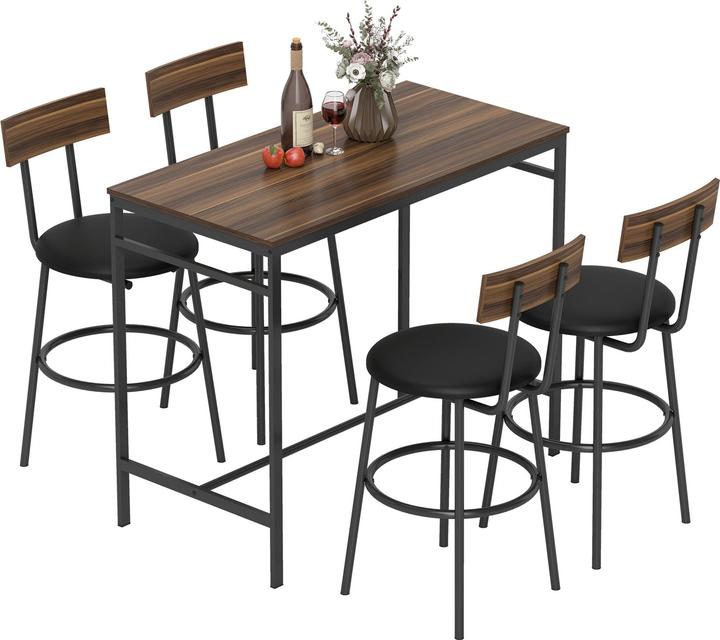 Homcom Bartisch Set (110 x 55 x 90 cm)