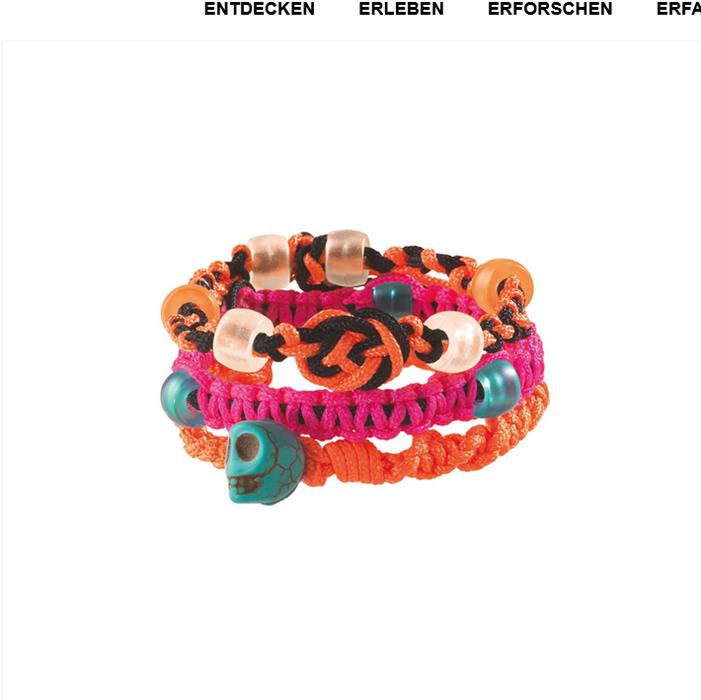 Actual product image Kosmos Knotting bracelets, d