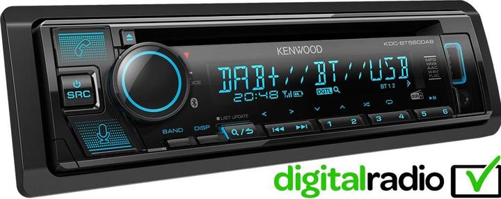Actual product image Kenwood KDCBT560DAB (Android car)